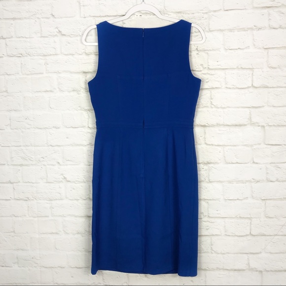 Ann Taylor Sleeveless Career Chain Sheath Dress 4 - Picture 5 of 7